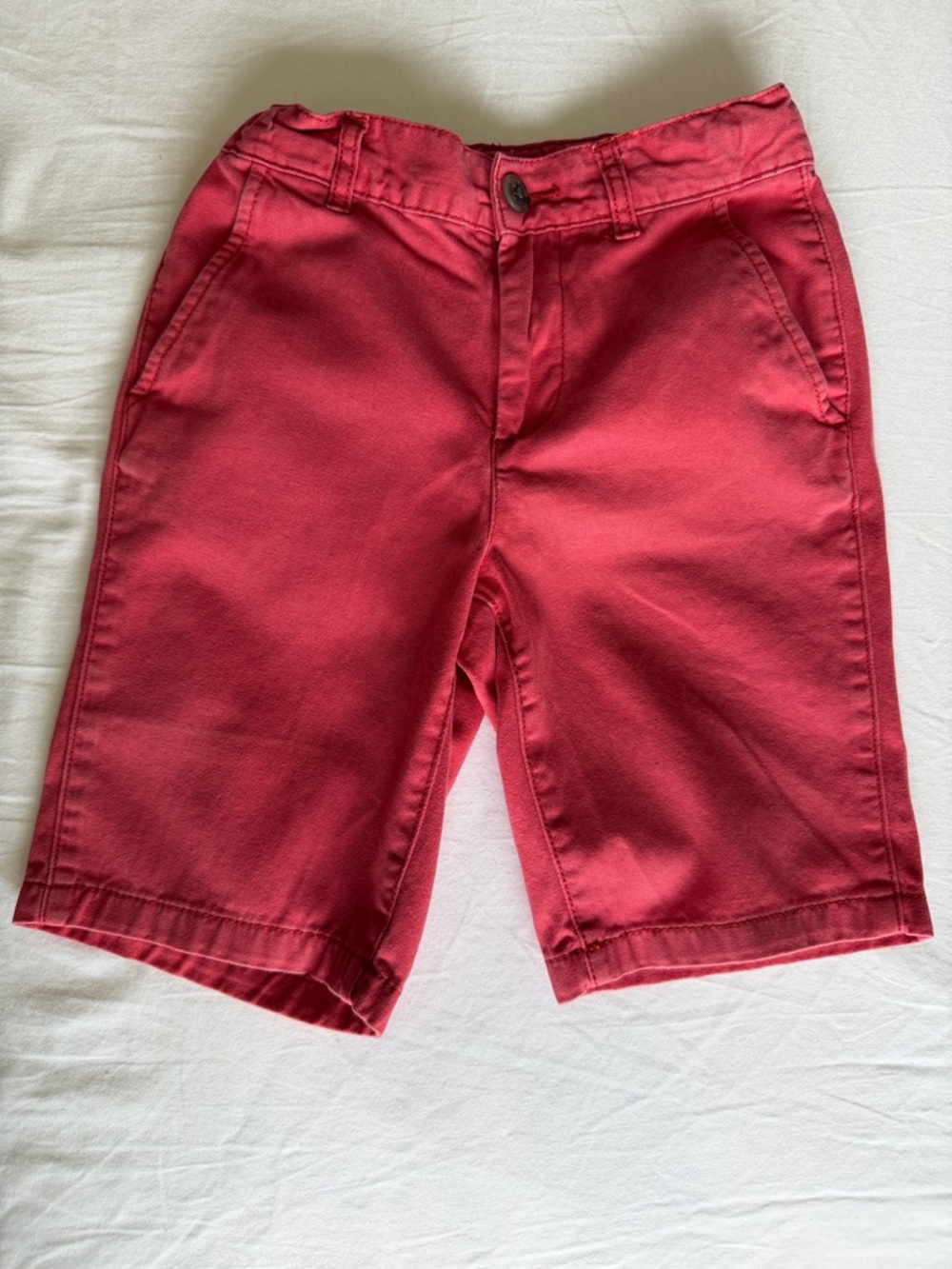 Place Boys Red Chino Shorts